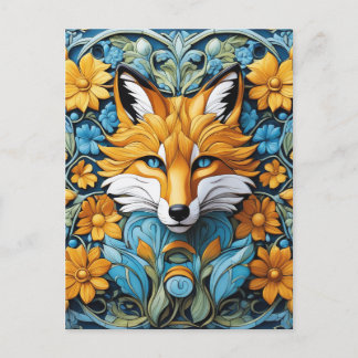 Det här är en ebony färgad Fox-center som har Vykort