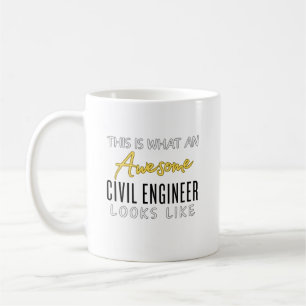 Det här är en fantastisk civilingenjör ser ut kaffemugg