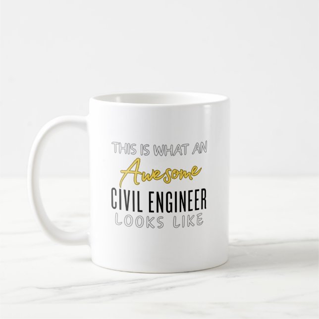 Det här är en fantastisk civilingenjör ser ut kaffemugg (Vänster)