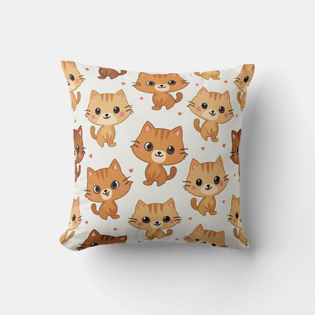 Det här är en kudde för katt. (Framsida)