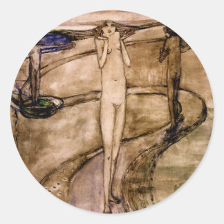 "Det här är en lång Väg som undrar vad man vill ha Runt Klistermärke