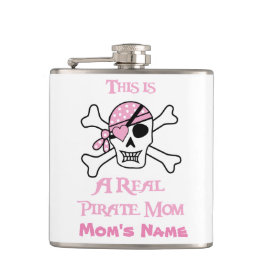 Det här är en riktig Pirat Mamma w/Mamma Namn Fickplunta