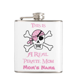 Det här är en riktig Pirat Mamma w/Mamma Namn Fickplunta