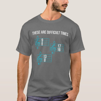 Det här är en svår musicacherefamilj t shirt