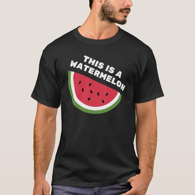 DET HÄR ÄR EN VATTENMELON T SHIRT (Framsida)