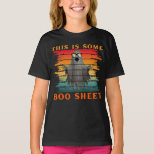 Det här är ett boo lakan lustiga halloween-spöke t shirt