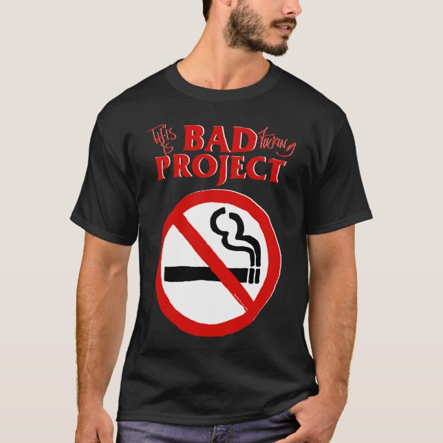 Det här är ett dåligt projekt t shirt (Framsida)