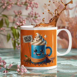 Det här är ett jobb för kaffe! jumbo mugg