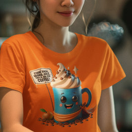 Det här är ett jobb för kaffe! t shirt