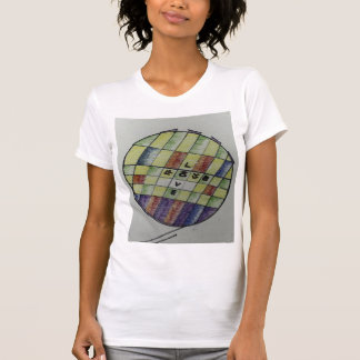 Det här är ett Kärlek Crossword Design Women T-Shi T Shirt