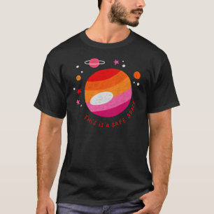 Det här är ett Säkert utrymme" Tee - Cosmic Comfor