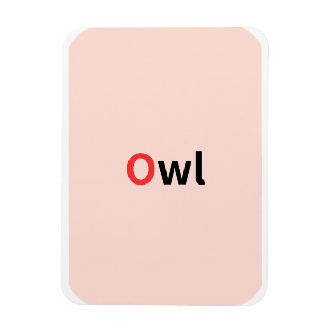 Det här är flashkort för färgad alfabet. magnet (Vertikal)