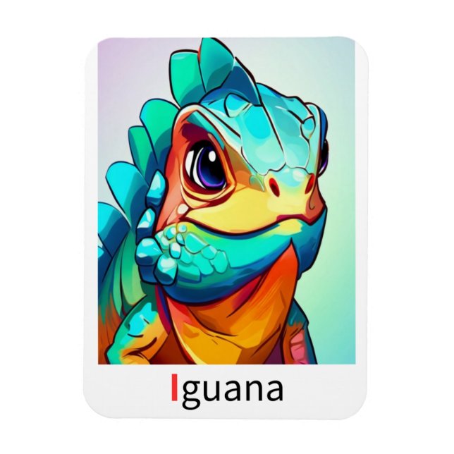 Det här är flashkort för färgad alfabet. magnet (Vertikal)