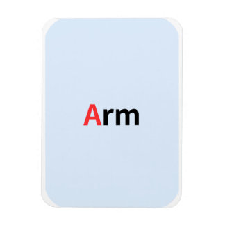 Det här är flashkort för färgad alfabet. magnet