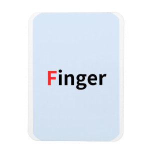 Det här är flashkort för färgad alfabet. magnet