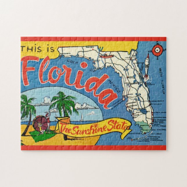 Det här är Florida 11x14 Jigszawa Puzzle Pussel (Horisontell)