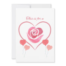 Det här är för vår vackra inbjudan