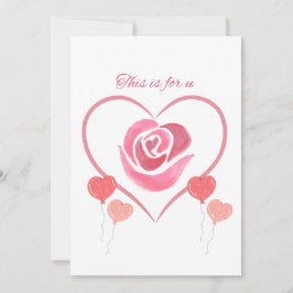 Det här är för vår vackra inbjudan