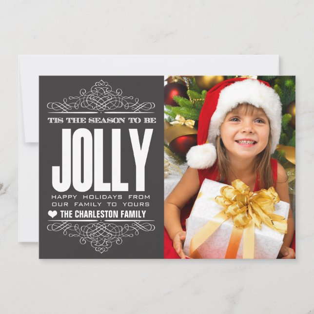 Det här är fotoportet för säsongsfamiljen Jul Helg Julkort (Framsida)