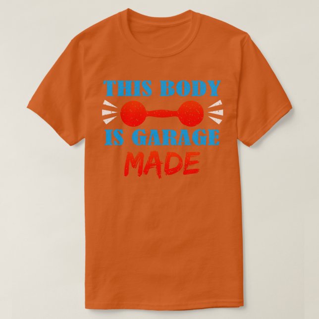 Det här är Garage Made T Shirt (Design framsida)