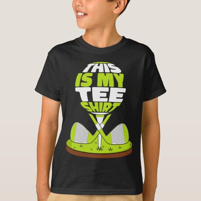 Det här är golfkläder golfare golfande legend golf t shirt (Framsida)