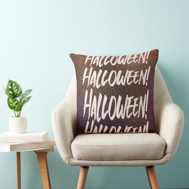 Det här är Halloween Halloween Decor Kudde (Stol)