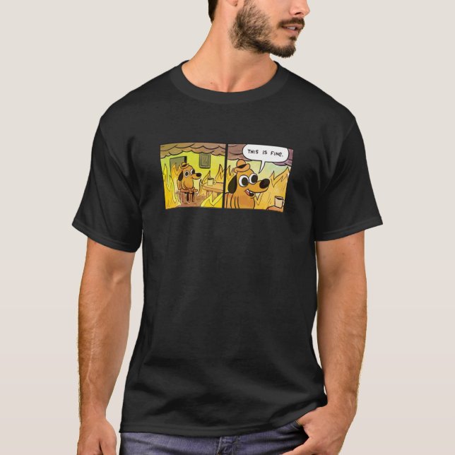 Det här är Hund för Bra-medlemskap T Shirt (Framsida)