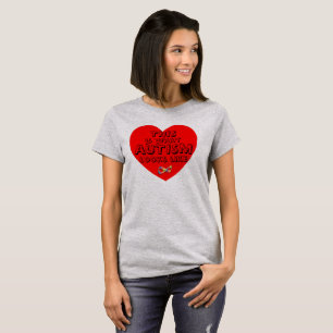 Det här är hur AUTISM ser ut - T-Shirt