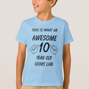 Det här är hur en 10-årig Fantastisk ser ut T Shirt