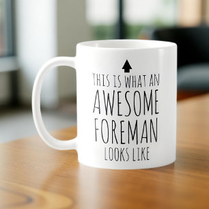 Det här är hur en Fantastisk Foreman ser ut Kaffemugg