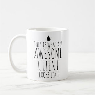Det här är hur en Fantastisk-klient ser ut Kaffemugg