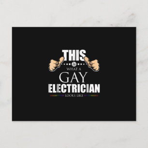 Det här är hur en homosexuell elektriker ser ut HB Vykort