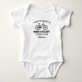 Det här är hur en mini-cyklist ser ut - cykling t shirt