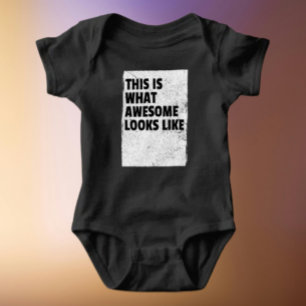 Det här är hur fantastiskt ser ut Baby Bodysuit T Shirt