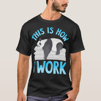 Det här är hur jag jobbar på Lazy Panda. T Shirt