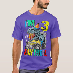 Det här är hur jag roterar Monster Lastbil Dinosau T Shirt