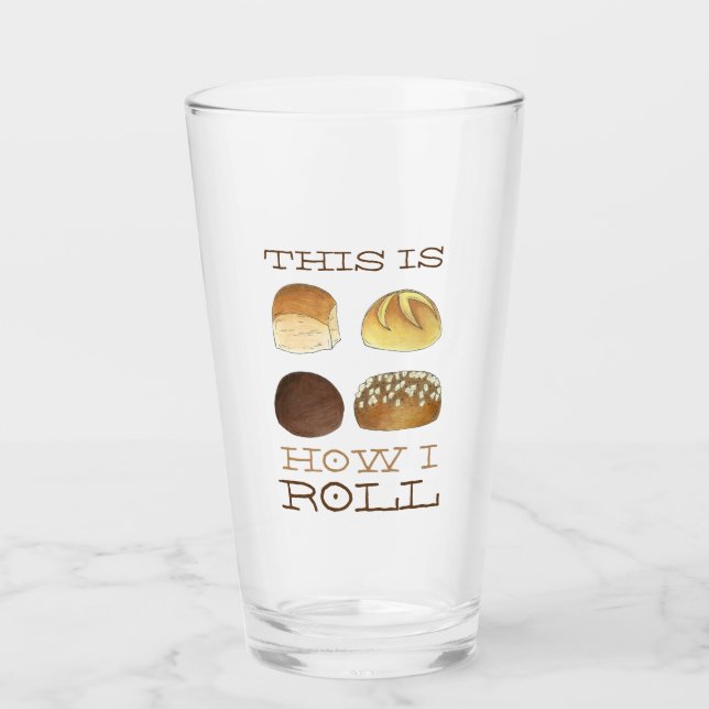 Det här är hur jag rullar bakeriets middagsborr glaskopp (Framsida)