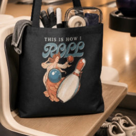 Det här är hur jag rullar bowlingväskan tygkasse