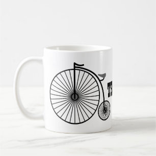Det här är hur jag rullar Penny Farthing Coffee Mu Kaffemugg