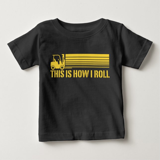 Det här är hur jag rullar tee shirt (Framsida)