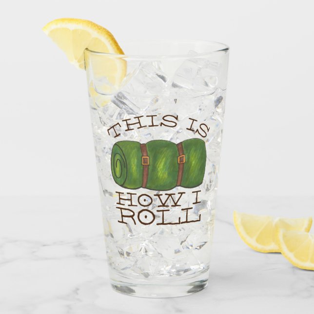 Det här är hur jag slår på roll, valsad kamerastöl glaskopp (Framsida Ice)