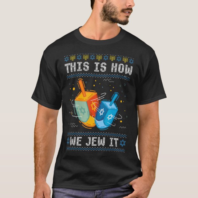 Det här är hur vi gör det. t shirt (Framsida)