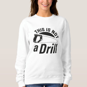 Det här är ingen övning t shirt