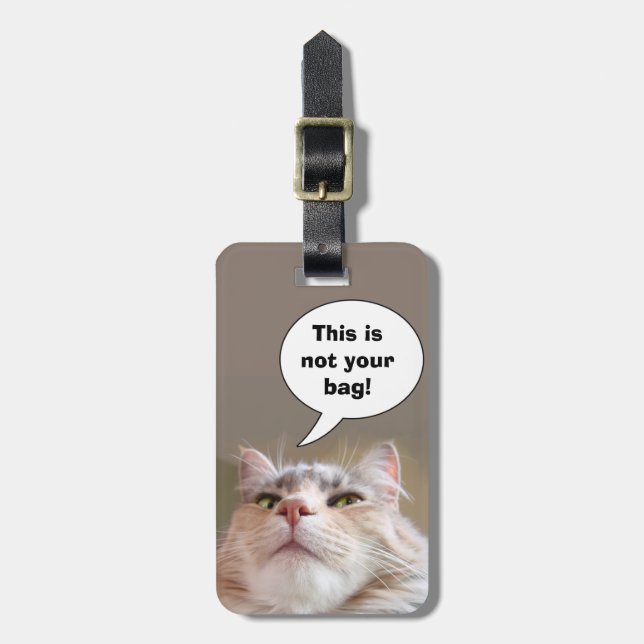 Det här är inte din Bag Bagagebricka (Vertikal Framsida)