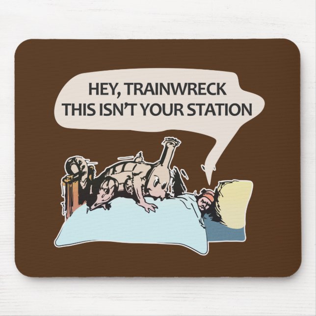 Det här är inte din station musmatta (Framsidan)