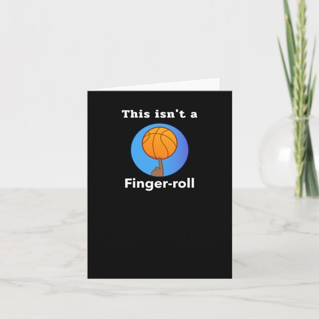 Det här är inte en Finger-roll Kort (Framsida)