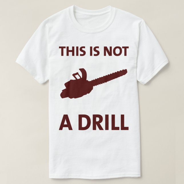 Det här är inte en tunn ton tee (Design framsida)