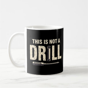 Det här är inte en tunn Verktyg Pun-design Kaffemugg