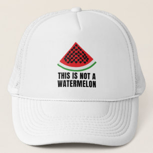 Det här är inte en Watermelon - palestinsk keffiye Keps