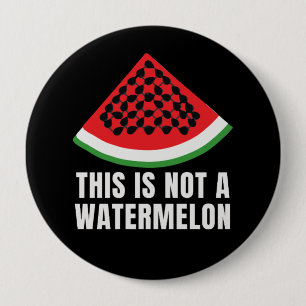 Det här är inte en Watermelon - palestinsk keffiye Knapp